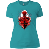 T-Shirts Tahiti Blue / X-Small Spiderman Women's Premium T-Shirt