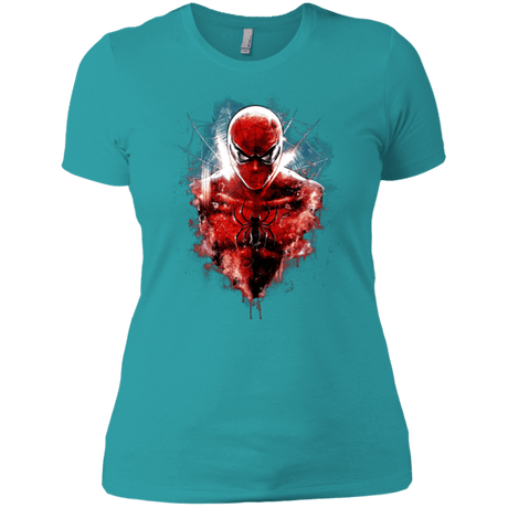 T-Shirts Tahiti Blue / X-Small Spiderman Women's Premium T-Shirt