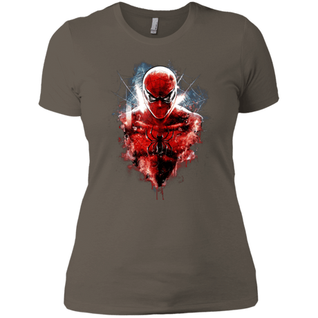 T-Shirts Warm Grey / X-Small Spiderman Women's Premium T-Shirt
