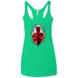 T-Shirts Envy / X-Small Spiderman Women's Triblend Racerback Tank