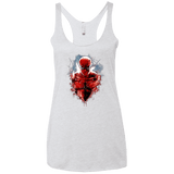 T-Shirts Heather White / X-Small Spiderman Women's Triblend Racerback Tank