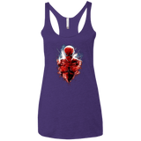 T-Shirts Purple / X-Small Spiderman Women's Triblend Racerback Tank