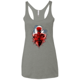 T-Shirts Venetian Grey / X-Small Spiderman Women's Triblend Racerback Tank