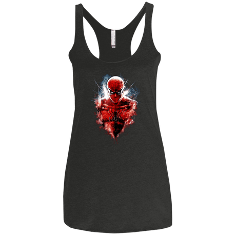 T-Shirts Vintage Black / X-Small Spiderman Women's Triblend Racerback Tank