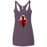 T-Shirts Vintage Purple / X-Small Spiderman Women's Triblend Racerback Tank
