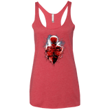 T-Shirts Vintage Red / X-Small Spiderman Women's Triblend Racerback Tank
