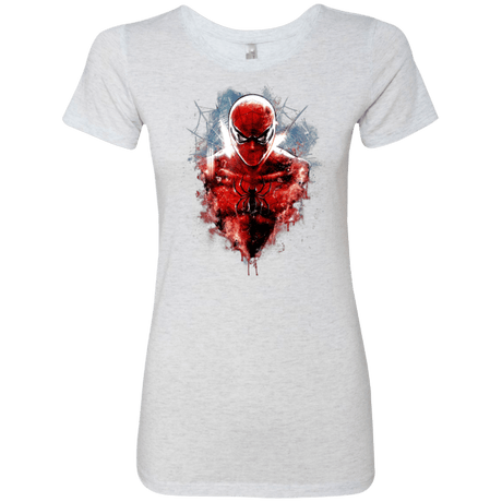 T-Shirts Heather White / Small Spiderman Women's Triblend T-Shirt