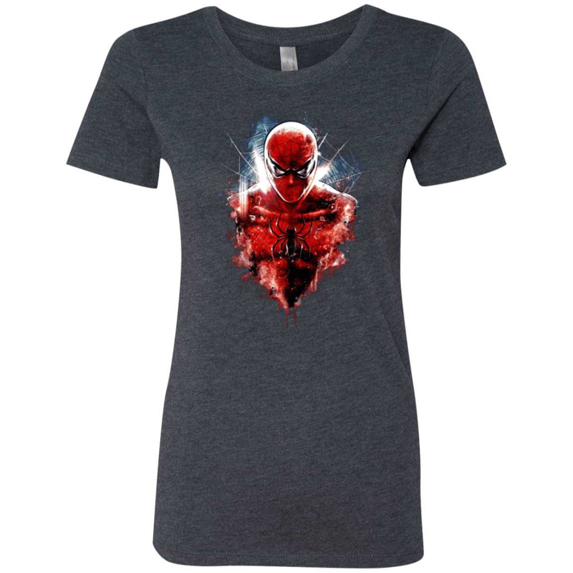T-Shirts Vintage Navy / Small Spiderman Women's Triblend T-Shirt