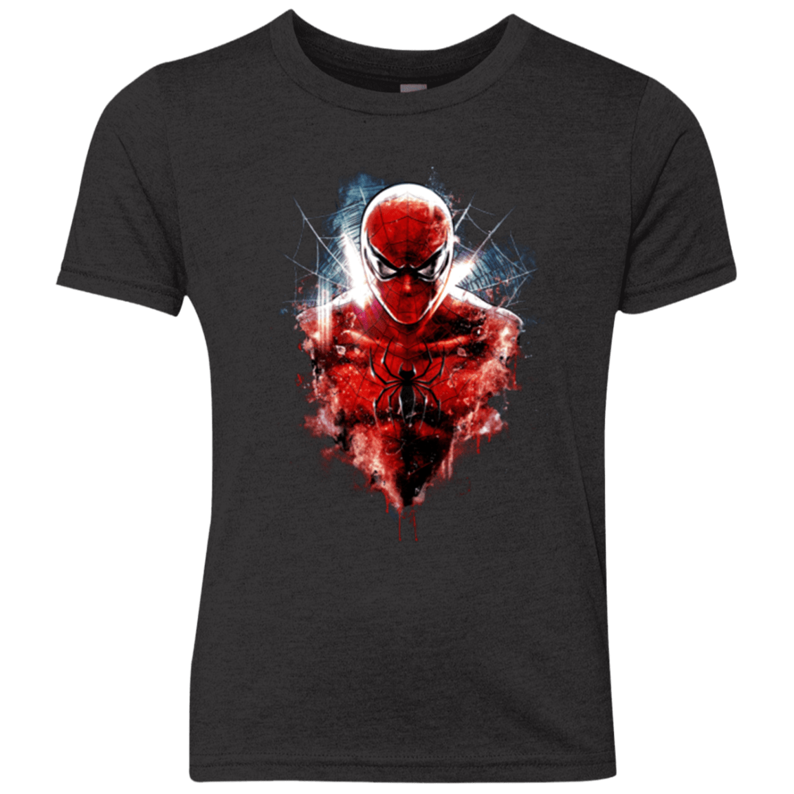 T-Shirts Vintage Black / YXS Spiderman Youth Triblend T-Shirt