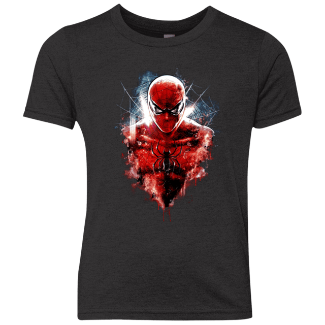 T-Shirts Vintage Black / YXS Spiderman Youth Triblend T-Shirt