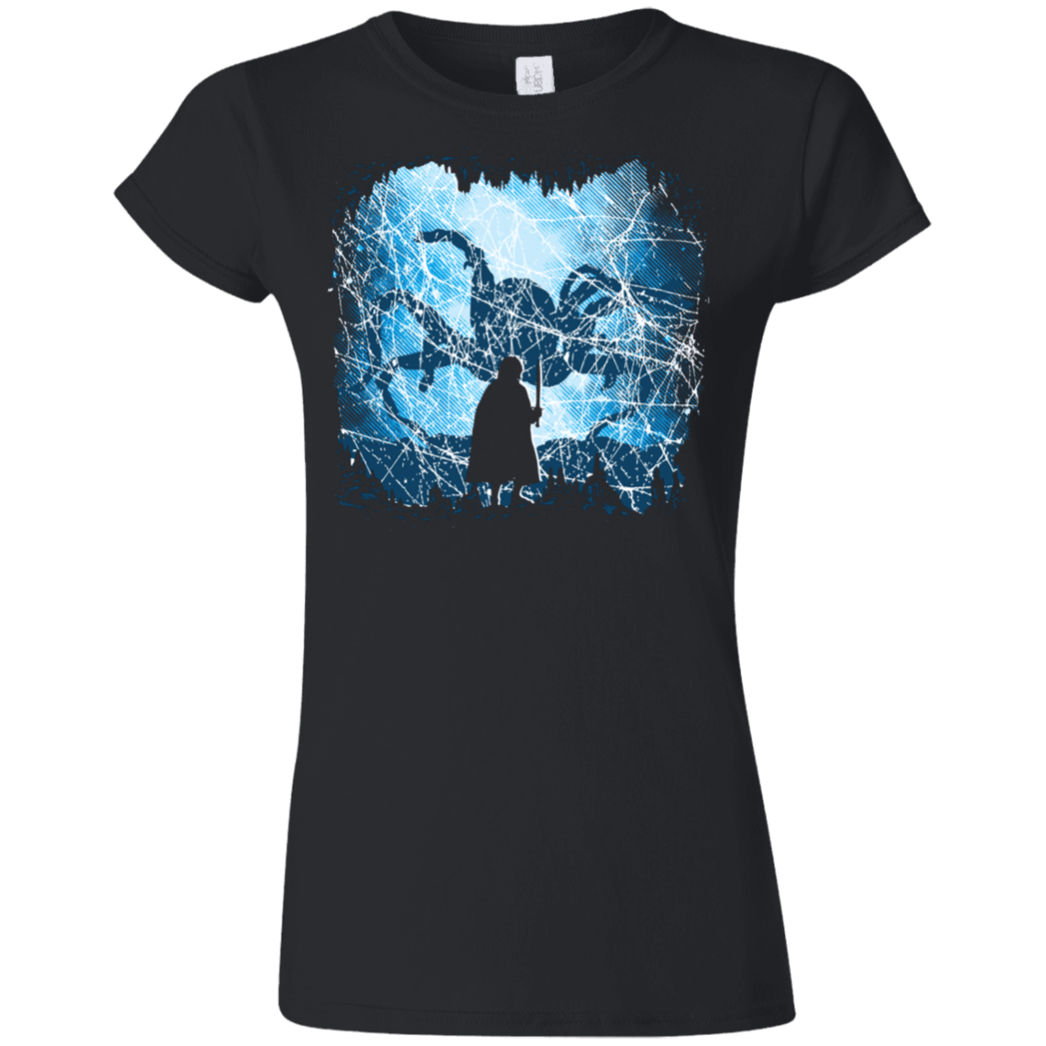 T-Shirts Black / S Spiders Lair Junior Slimmer-Fit T-Shirt