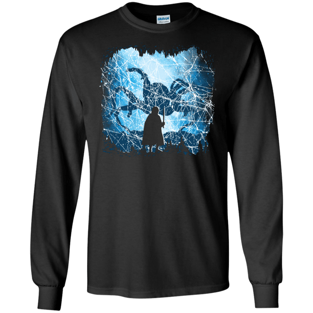 T-Shirts Black / S Spiders Lair Men's Long Sleeve T-Shirt