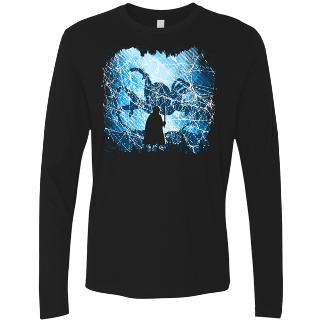 T-Shirts Black / S Spiders Lair Men's Premium Long Sleeve
