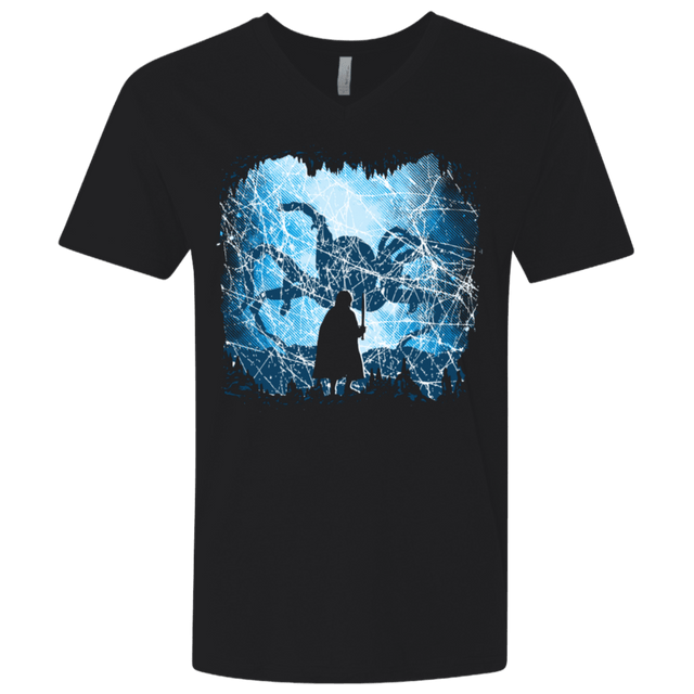 T-Shirts Black / X-Small Spiders Lair Men's Premium V-Neck