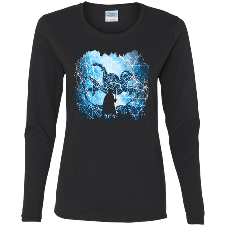 T-Shirts Black / S Spiders Lair Women's Long Sleeve T-Shirt