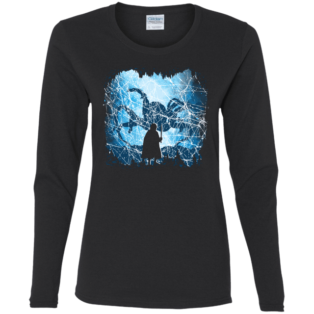 T-Shirts Black / S Spiders Lair Women's Long Sleeve T-Shirt