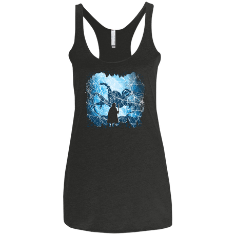 T-Shirts Vintage Black / X-Small Spiders Lair Women's Triblend Racerback Tank