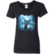 T-Shirts Black / S Spiders Lair Women's V-Neck T-Shirt