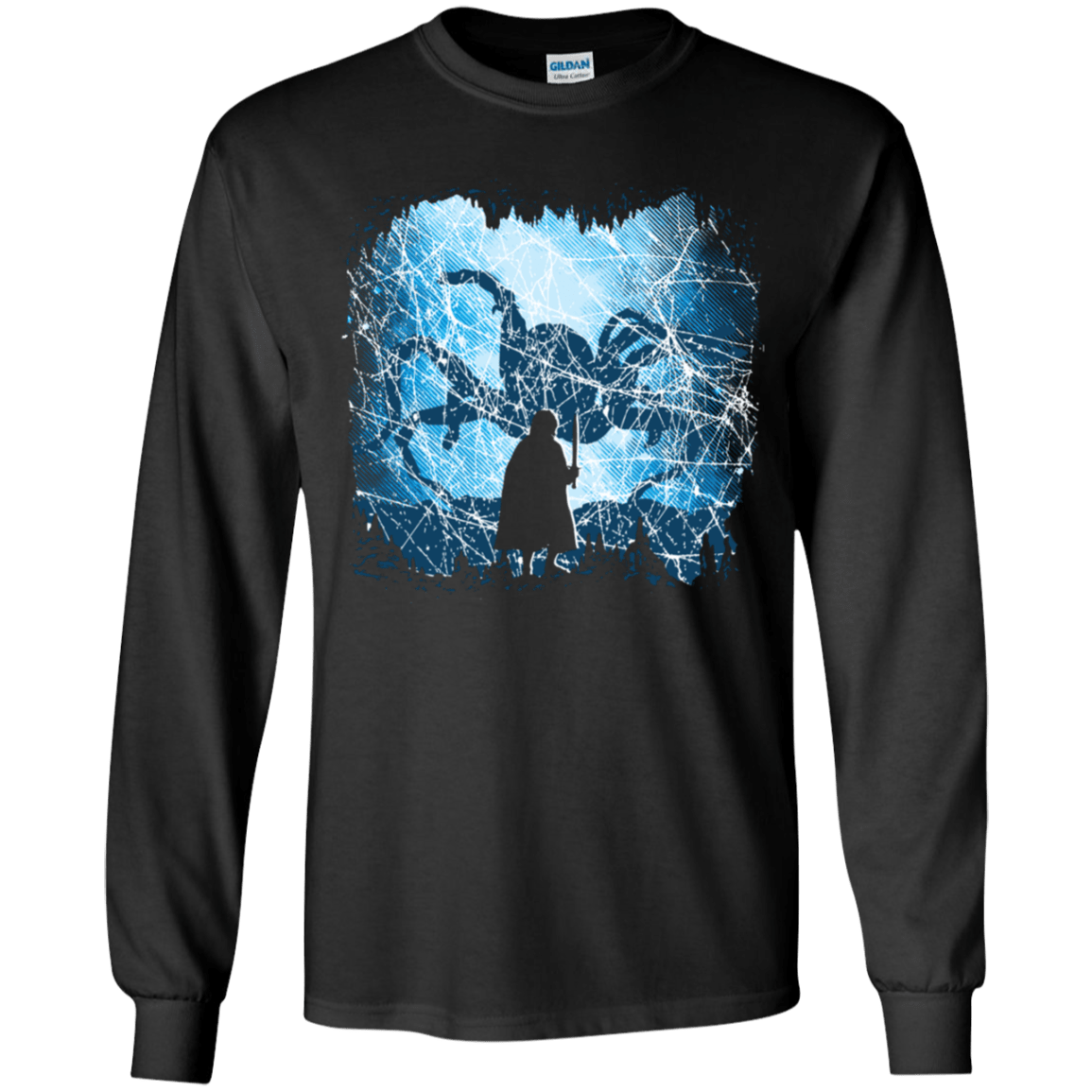 T-Shirts Black / YS Spiders Lair Youth Long Sleeve T-Shirt