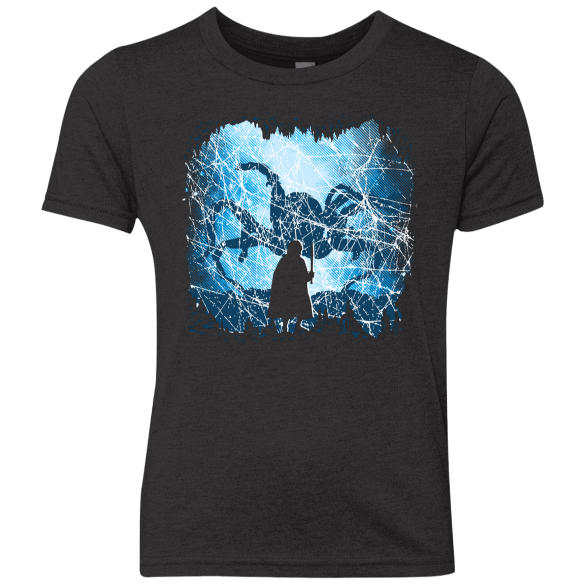 T-Shirts Vintage Black / YXS Spiders Lair Youth Triblend T-Shirt