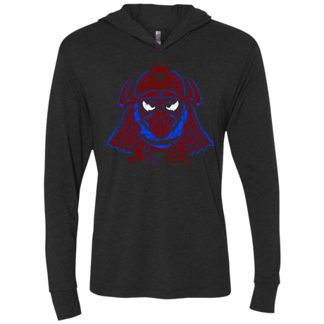 T-Shirts Vintage Black / X-Small Spidey Shogun Triblend Long Sleeve Hoodie Tee