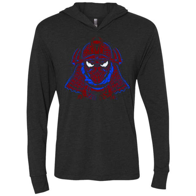 T-Shirts Vintage Black / X-Small Spidey Shogun Triblend Long Sleeve Hoodie Tee