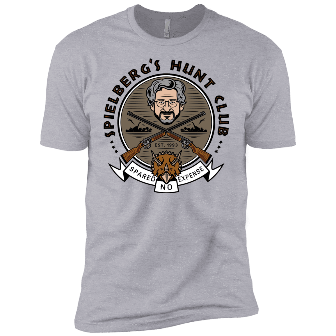 T-Shirts Heather Grey / YXS Spielbergs Hunt Club Boys Premium T-Shirt