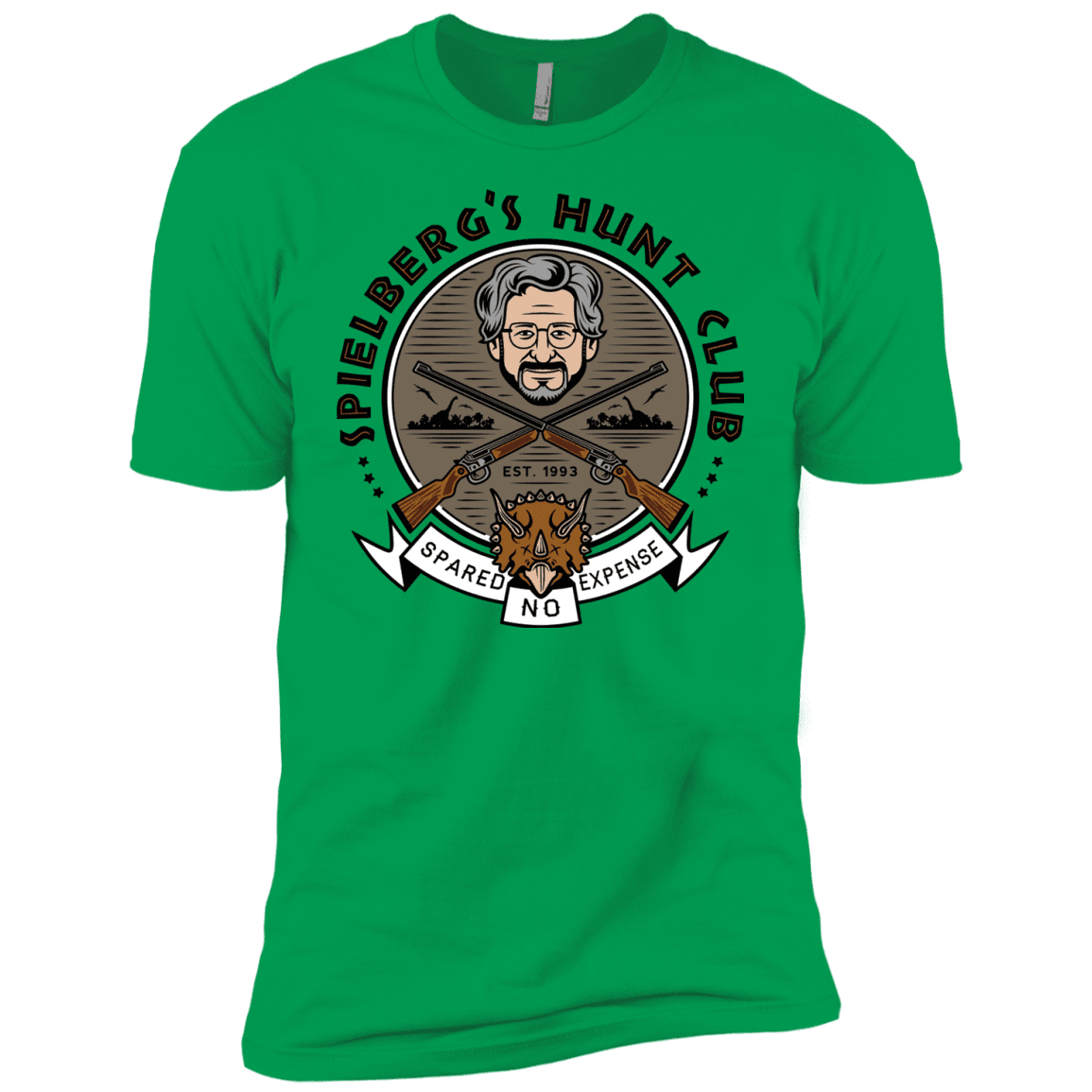 T-Shirts Kelly Green / YXS Spielbergs Hunt Club Boys Premium T-Shirt