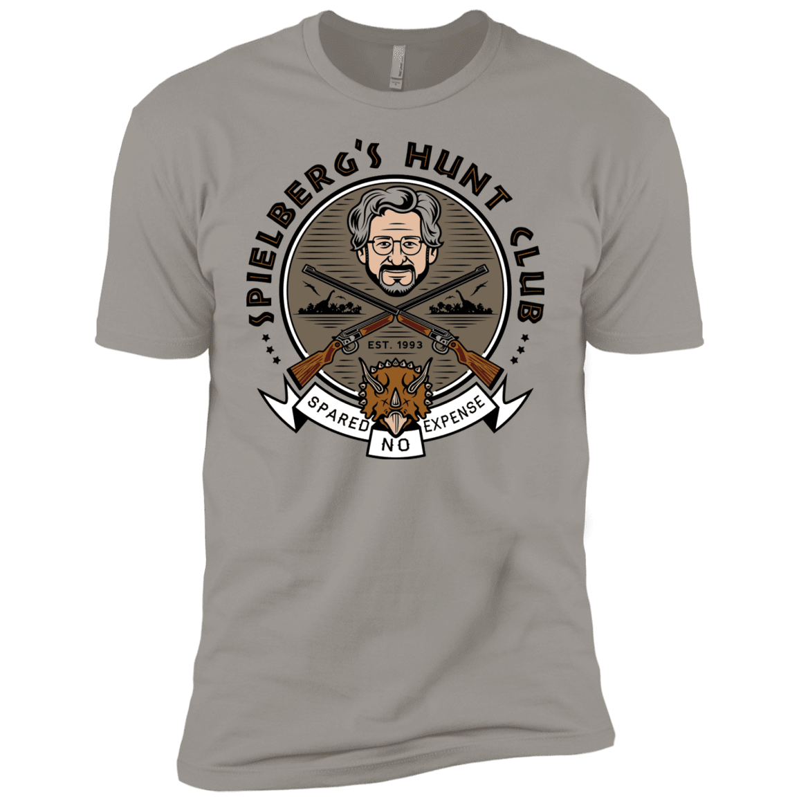 T-Shirts Light Grey / YXS Spielbergs Hunt Club Boys Premium T-Shirt