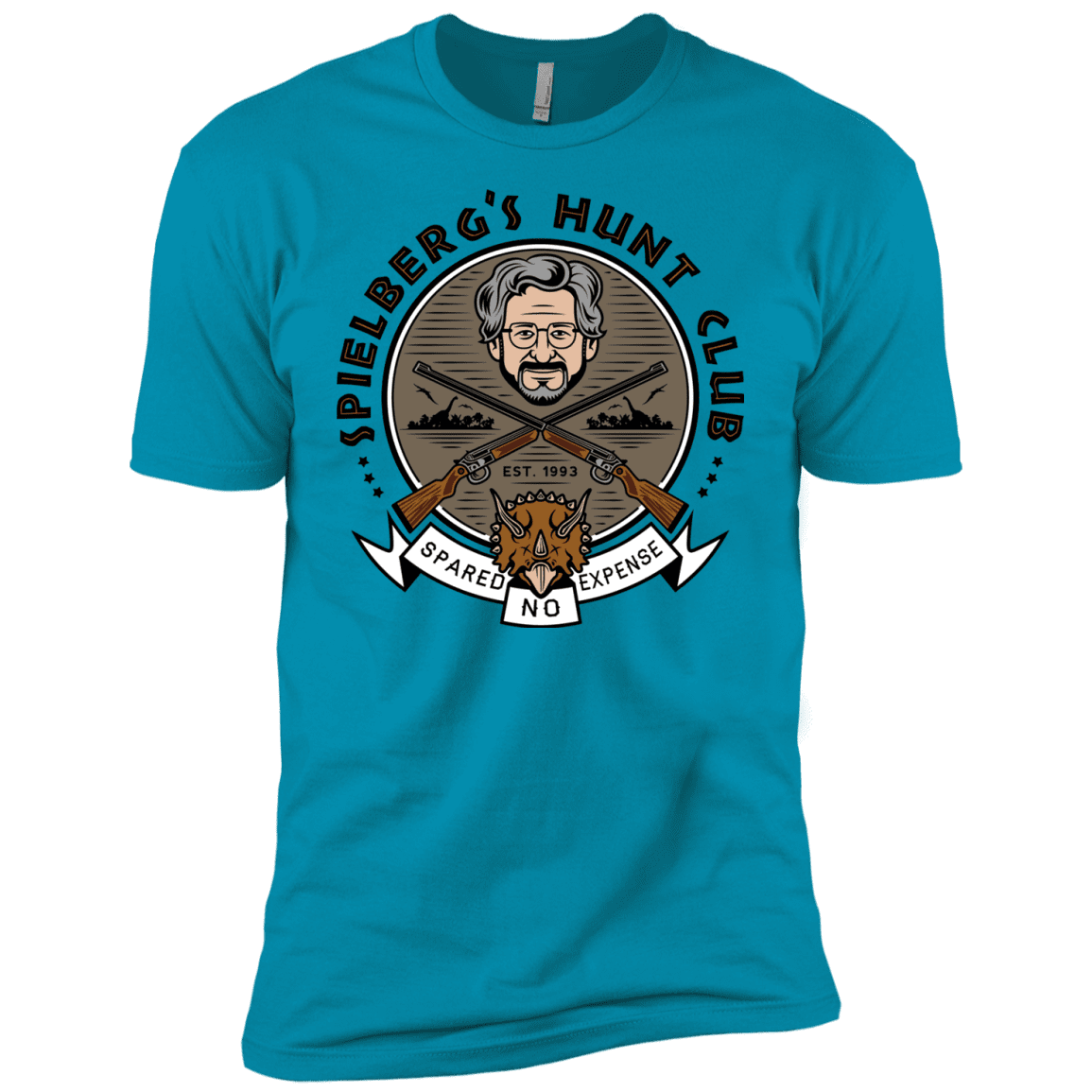 T-Shirts Turquoise / YXS Spielbergs Hunt Club Boys Premium T-Shirt