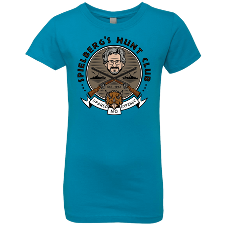 T-Shirts Turquoise / YXS Spielbergs Hunt Club Girls Premium T-Shirt