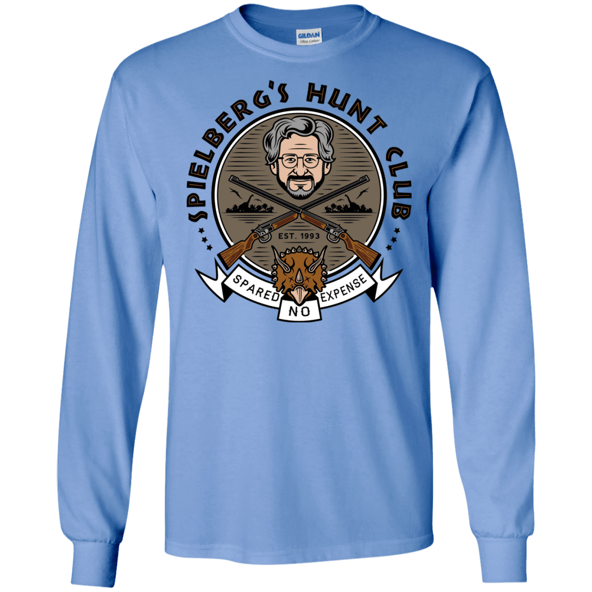 T-Shirts Carolina Blue / S Spielbergs Hunt Club Men's Long Sleeve T-Shirt