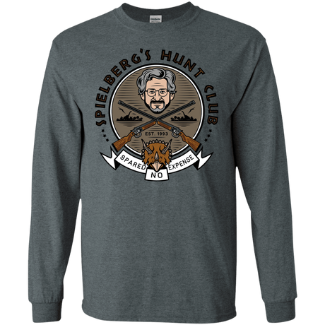 T-Shirts Dark Heather / S Spielbergs Hunt Club Men's Long Sleeve T-Shirt