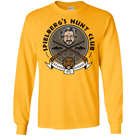 T-Shirts Gold / S Spielbergs Hunt Club Men's Long Sleeve T-Shirt