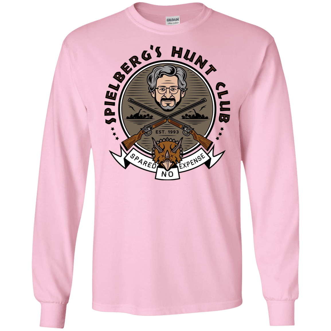 T-Shirts Light Pink / S Spielbergs Hunt Club Men's Long Sleeve T-Shirt