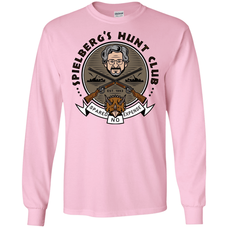 T-Shirts Light Pink / S Spielbergs Hunt Club Men's Long Sleeve T-Shirt