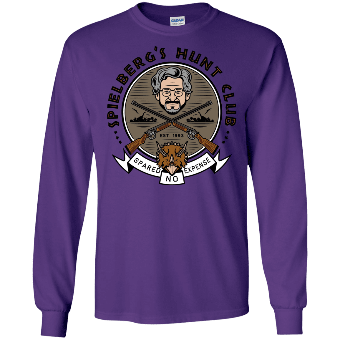 T-Shirts Purple / S Spielbergs Hunt Club Men's Long Sleeve T-Shirt