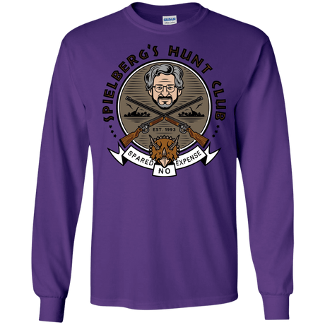 T-Shirts Purple / S Spielbergs Hunt Club Men's Long Sleeve T-Shirt