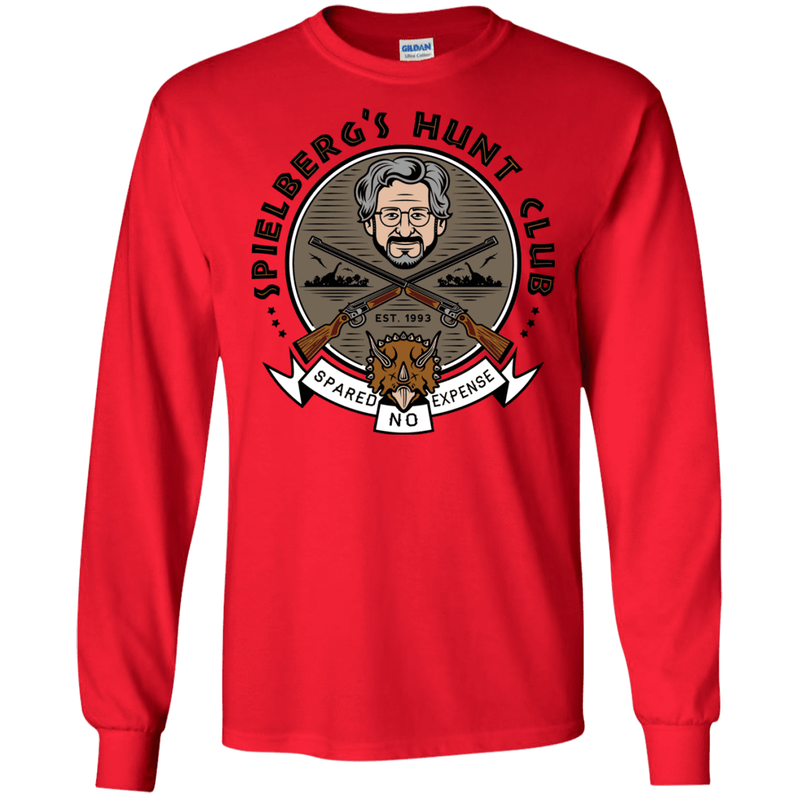 T-Shirts Red / S Spielbergs Hunt Club Men's Long Sleeve T-Shirt