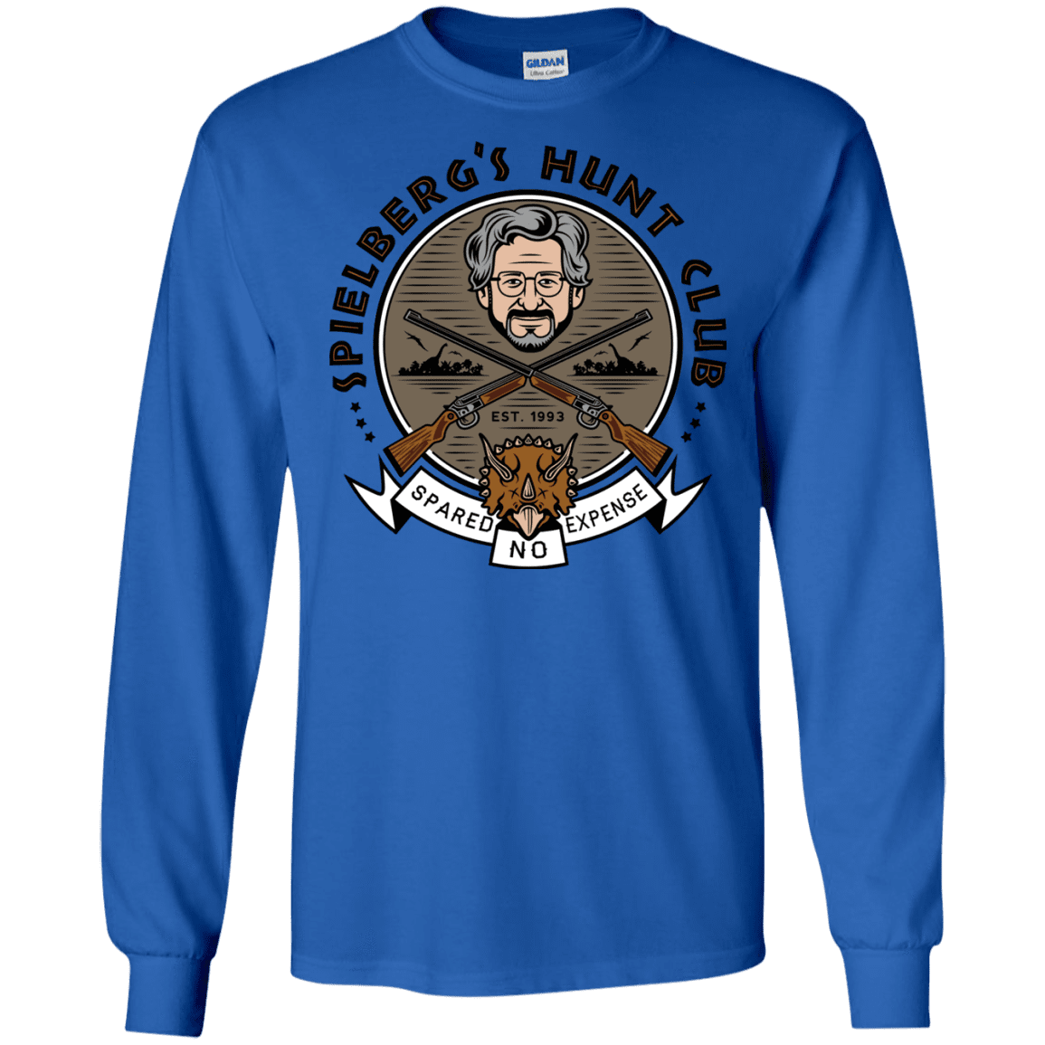 T-Shirts Royal / S Spielbergs Hunt Club Men's Long Sleeve T-Shirt