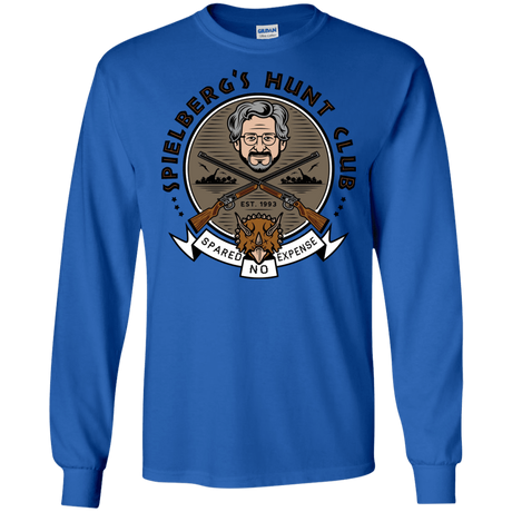 T-Shirts Royal / S Spielbergs Hunt Club Men's Long Sleeve T-Shirt