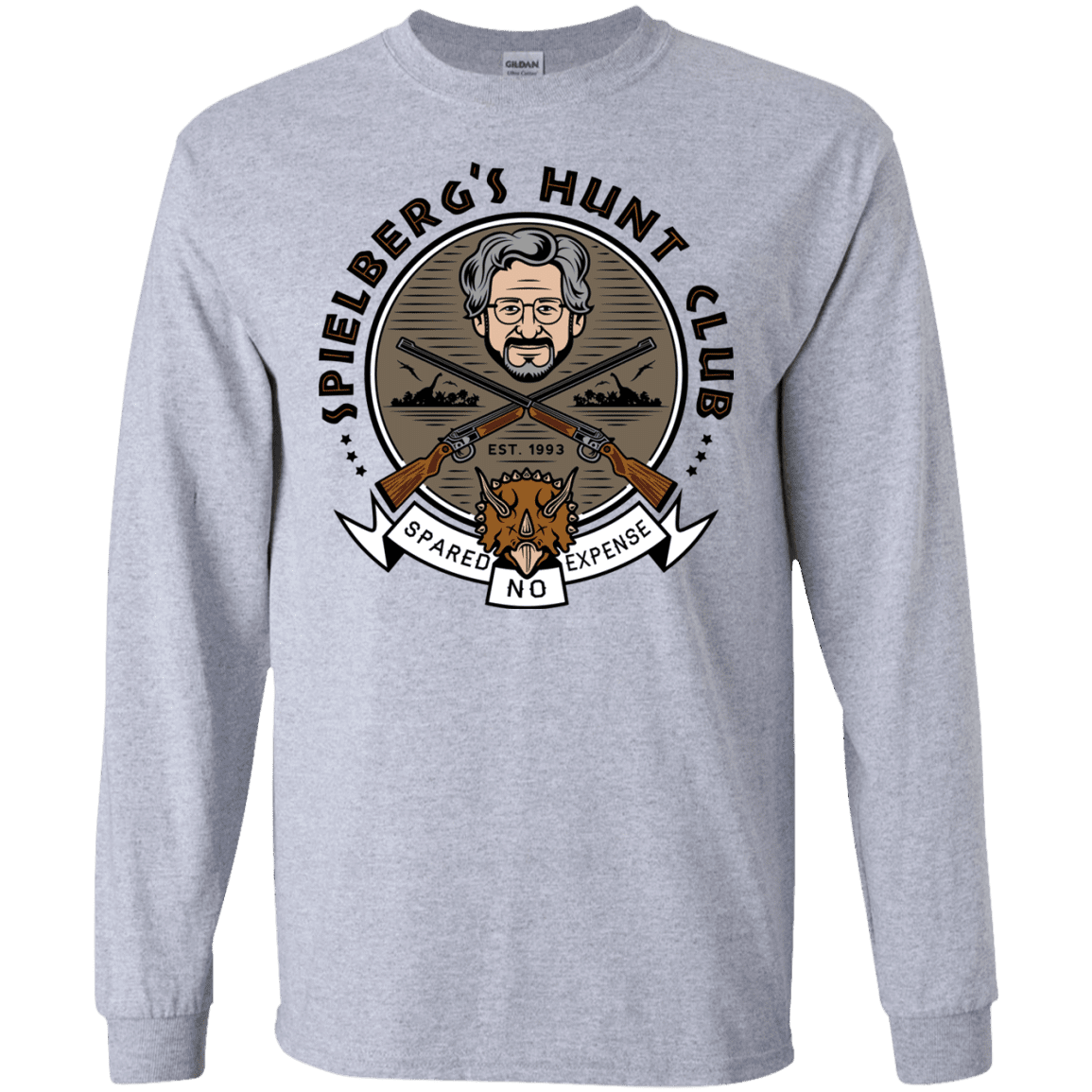 T-Shirts Sport Grey / S Spielbergs Hunt Club Men's Long Sleeve T-Shirt