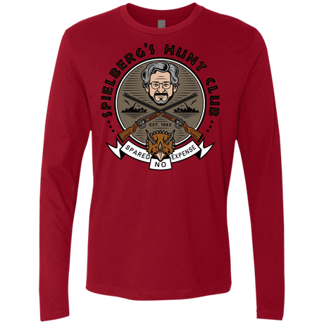 T-Shirts Cardinal / S Spielbergs Hunt Club Men's Premium Long Sleeve