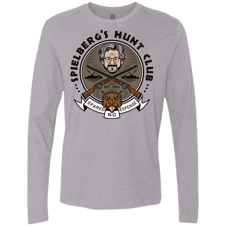 T-Shirts Heather Grey / S Spielbergs Hunt Club Men's Premium Long Sleeve