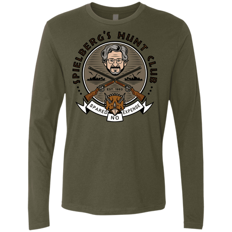 T-Shirts Military Green / S Spielbergs Hunt Club Men's Premium Long Sleeve