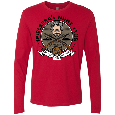 T-Shirts Red / S Spielbergs Hunt Club Men's Premium Long Sleeve