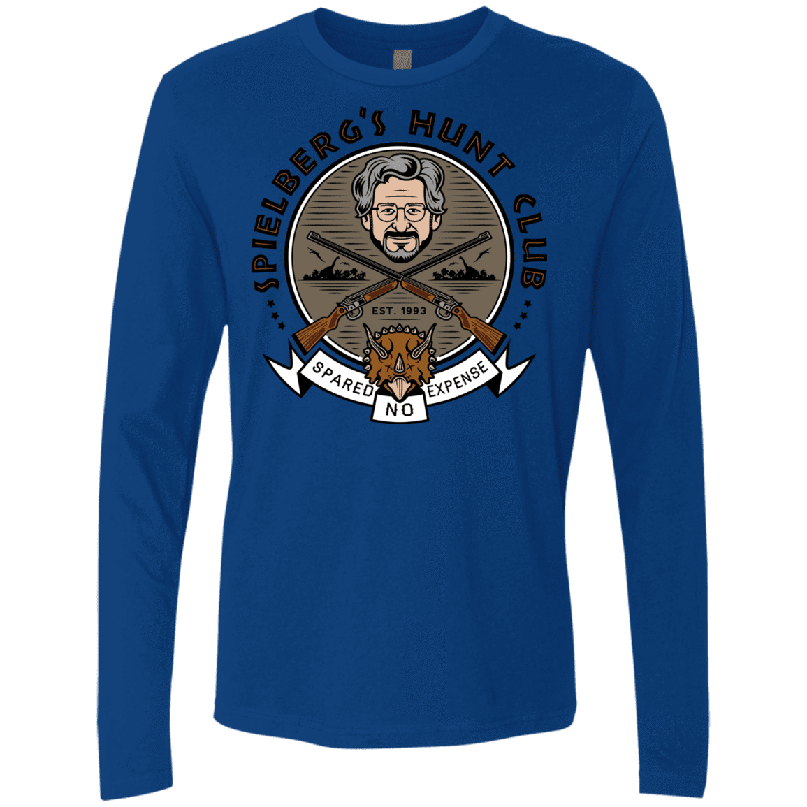 T-Shirts Royal / S Spielbergs Hunt Club Men's Premium Long Sleeve