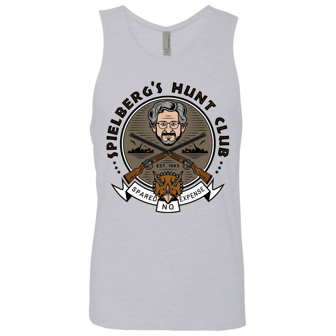 T-Shirts Heather Grey / S Spielbergs Hunt Club Men's Premium Tank Top