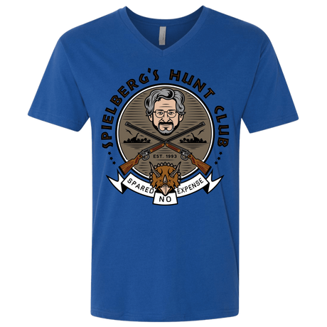 T-Shirts Royal / X-Small Spielbergs Hunt Club Men's Premium V-Neck