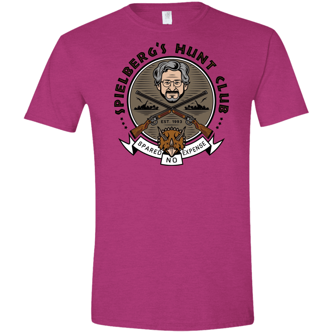 T-Shirts Antique Heliconia / S Spielbergs Hunt Club Men's Semi-Fitted Softstyle